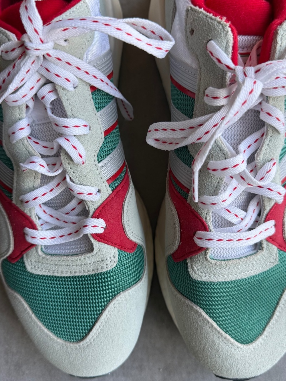 Adidas ZX730 x EQT, never made future hydro, silver metallic, men's 10 - Picture 2 of 9